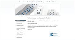 Desktop Screenshot of kennzahlen-portal.ch